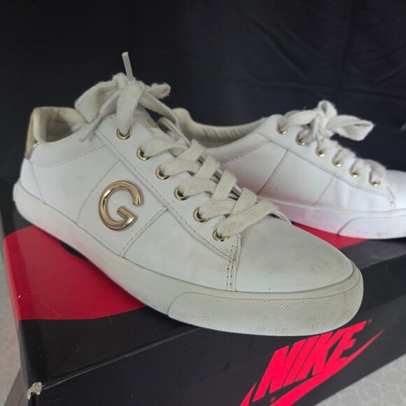 Guess Shoes - Guess GBG Los Angeles Quilted Sneakers Shoes Women's Size 9M White